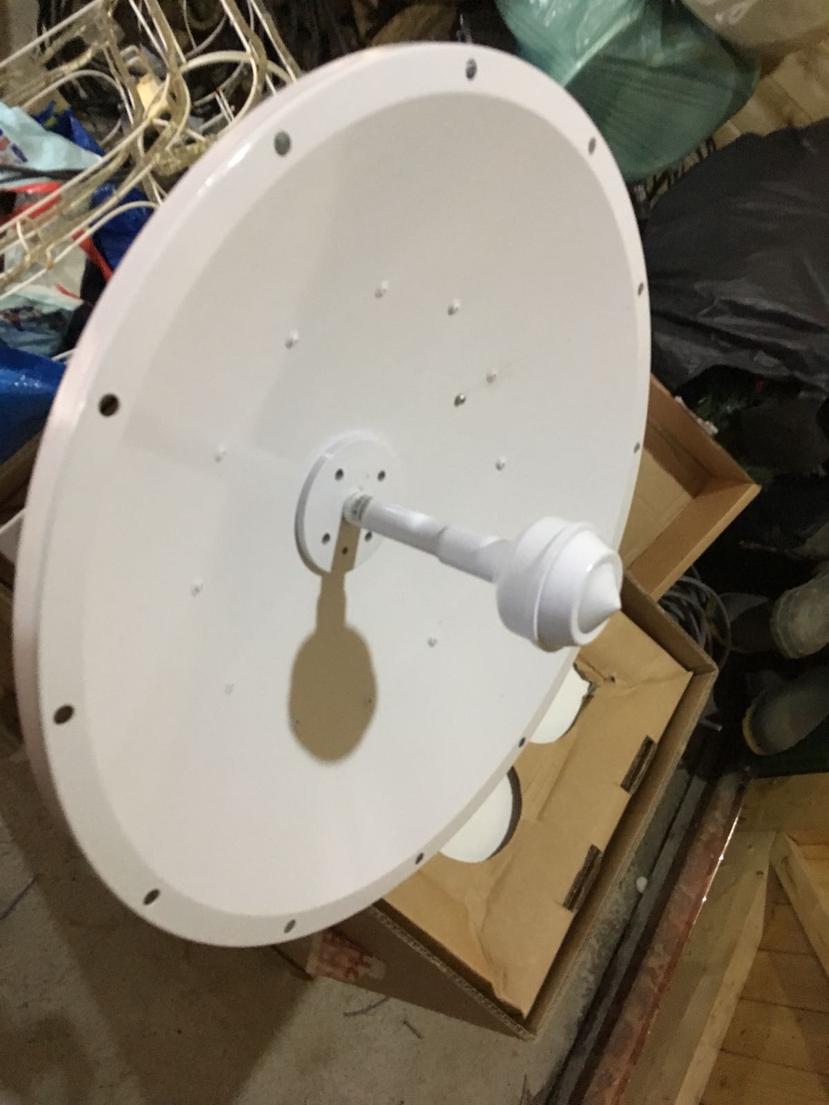 Microwave dish – Bay Broadband Co-operative